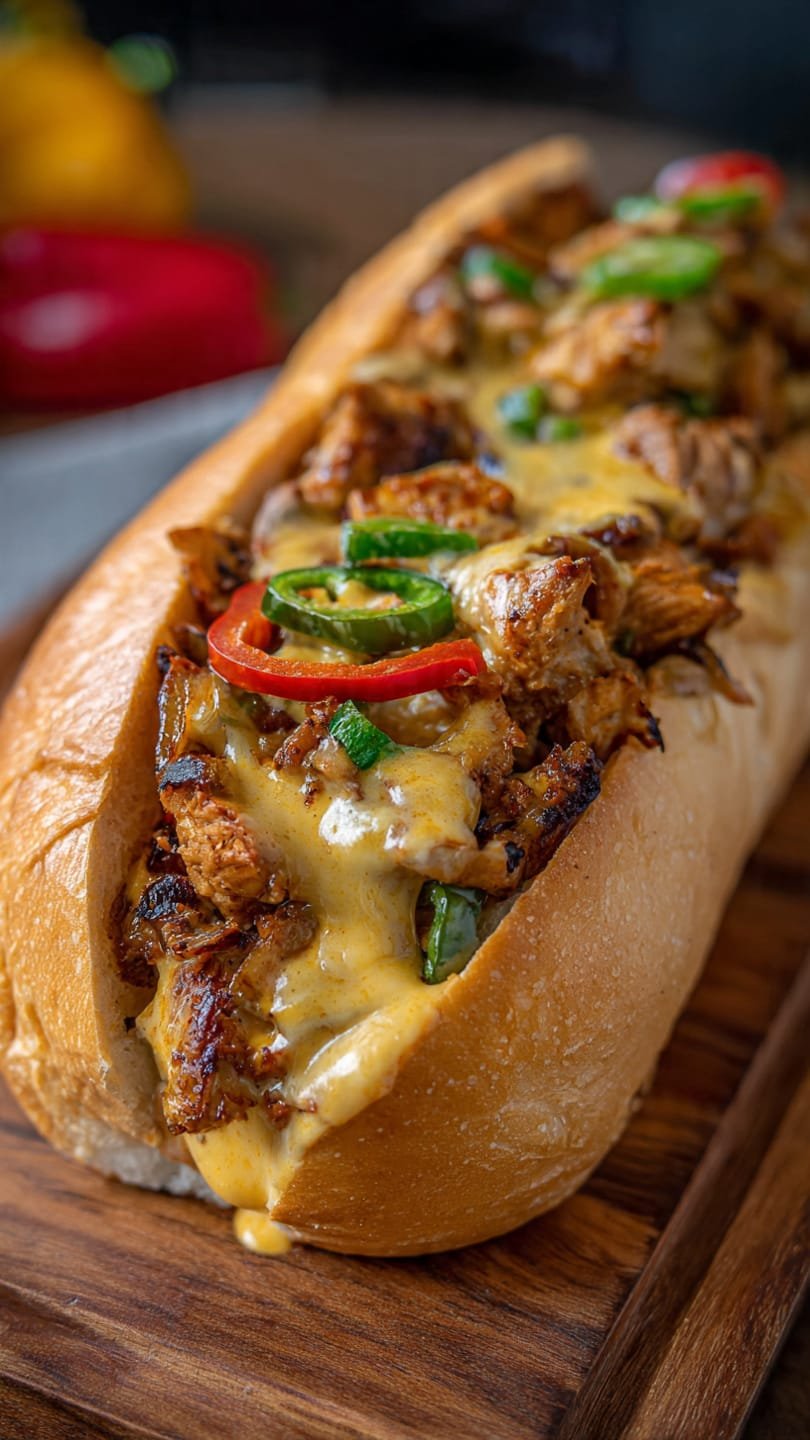 Cheesy Chicken with Soft Bread